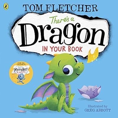There�s a Dragon in Your Book, Fletcher, Tom, Used; Very Good Book