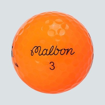MALBON × HONMA Dynamic Distance Golf Balls Orange Color Limited