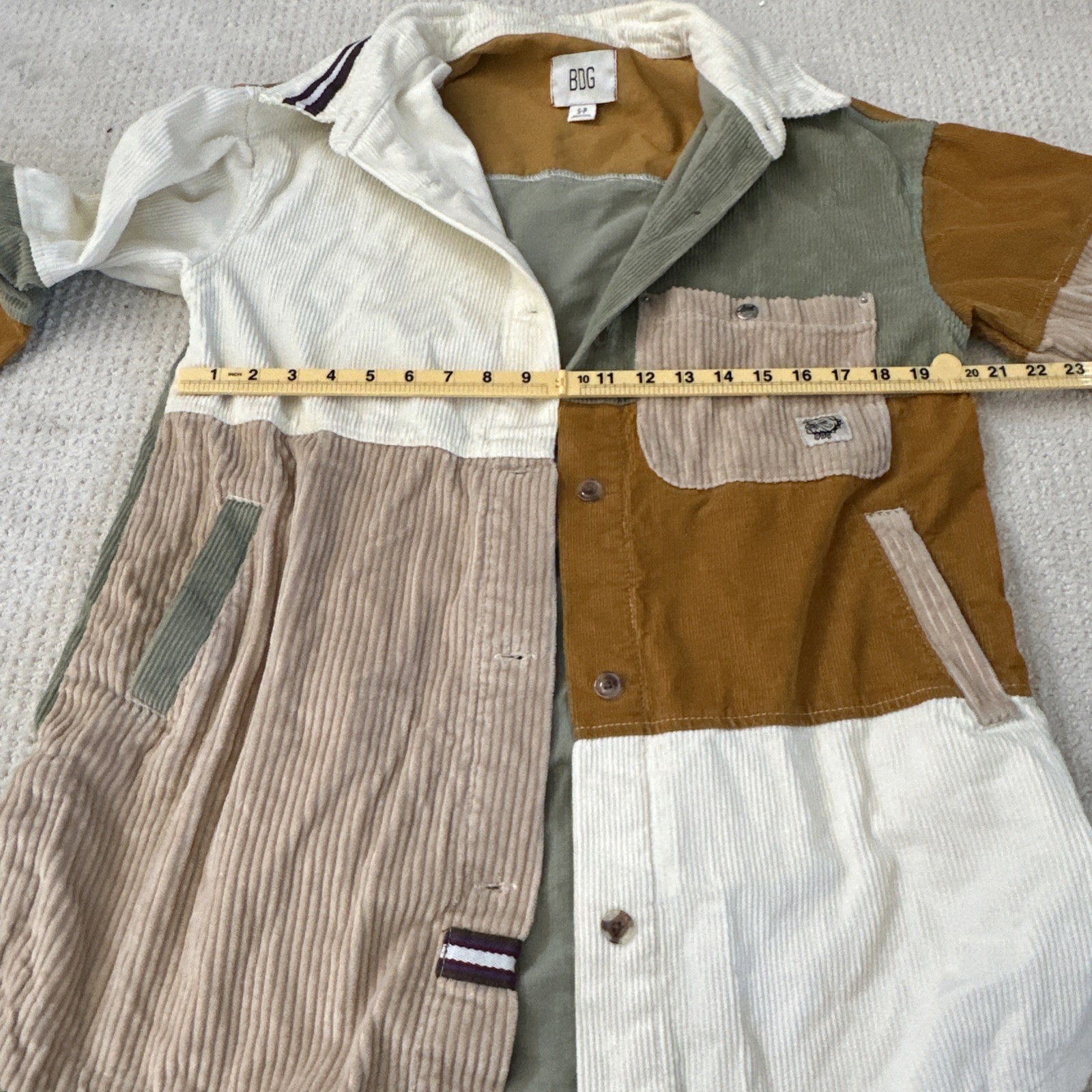 BDG  Urban Outfitters Fall Patchwork Corderoy Sha… - image 12