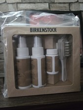 Birkenstock Deluxe Shoe Care Kit Cleaner Refresher Repellant Sealer Brush New