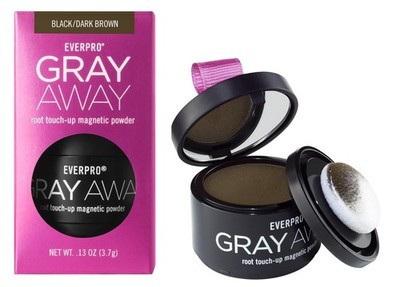 EVERPRO Gray Away Magnetic Powder BLACK DARK BROW New In Box
