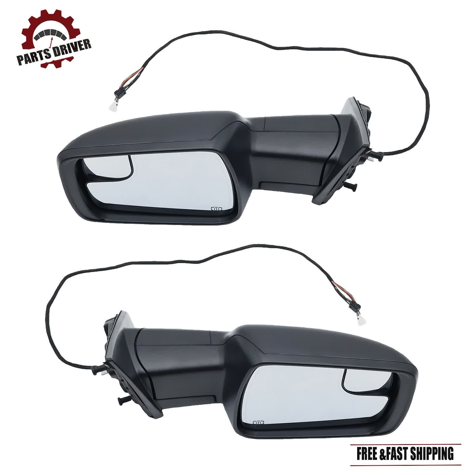 2Pcs Left Right for Ram 1500 Pair Mirrors Driver & Passenger Side Heated thumbnail 17
