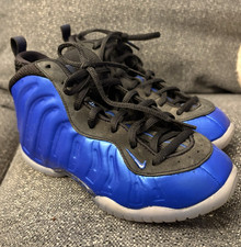 Nike Little Posite One Unisex Kids Sneaker US 1Y Blue/Black FV5366-400