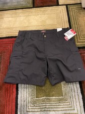 NWT Tru-Spec Mens 24-7 Series ST Cargo Shorts Black Size 44