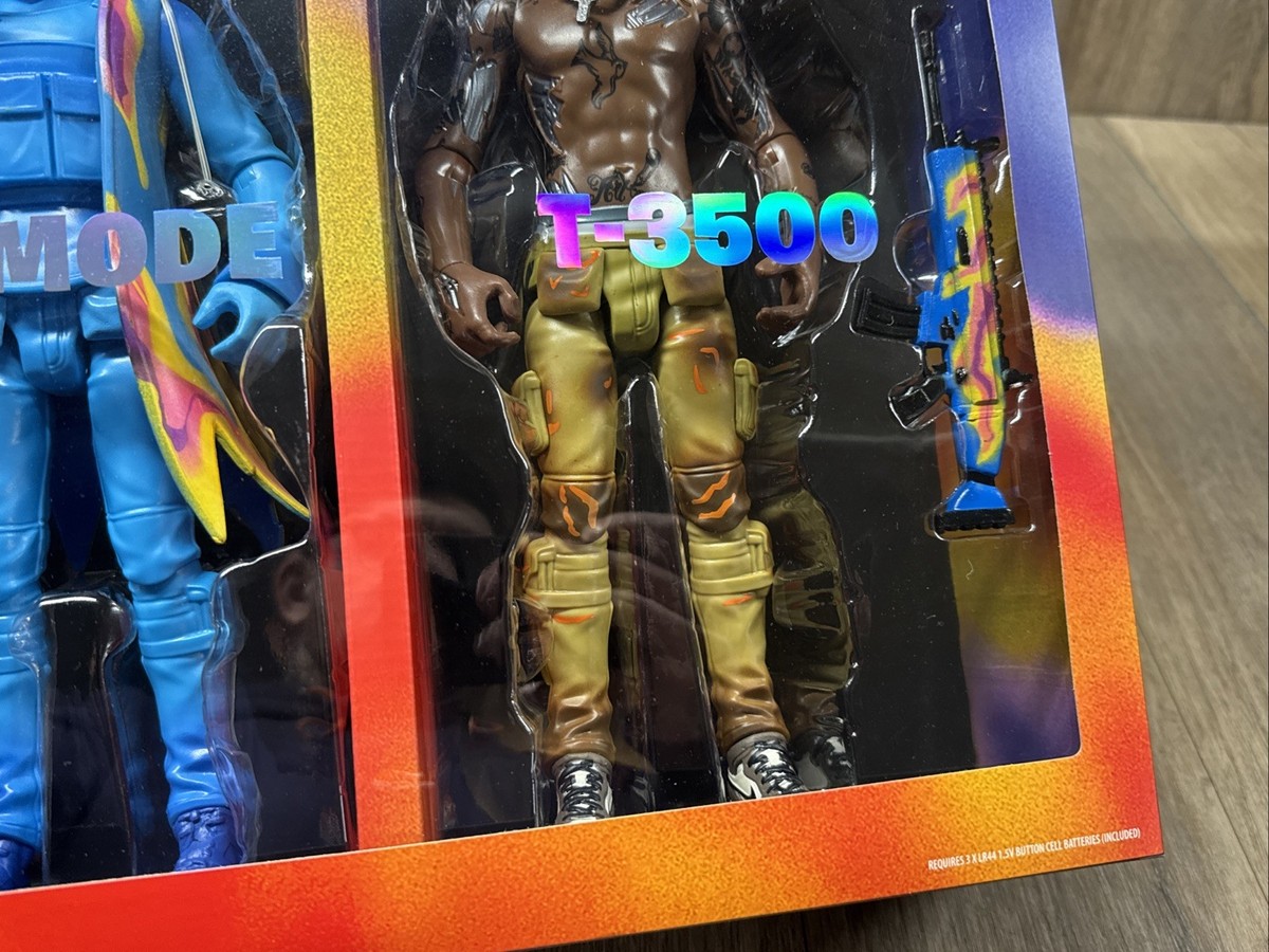 Jazwares Travis Scott Cactus Jack Fortnite 12 Inch Duo Action