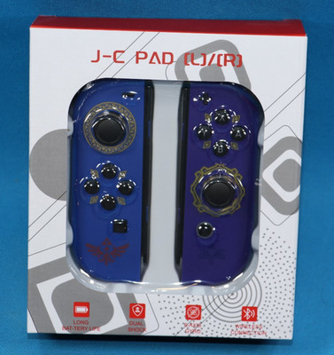 Wireless J-C PAD (L)/(R) Controller for Nintendo Switch ZELDA BLUE THEME - NEW