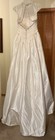 Demetrios 100% Silk Wedding Ballgown Dress Corset w Bodice Beaded w Crystals 10R — photo 6