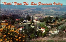 Los Angeles California CA : PANORAMIC SCENE d/24 BF3041