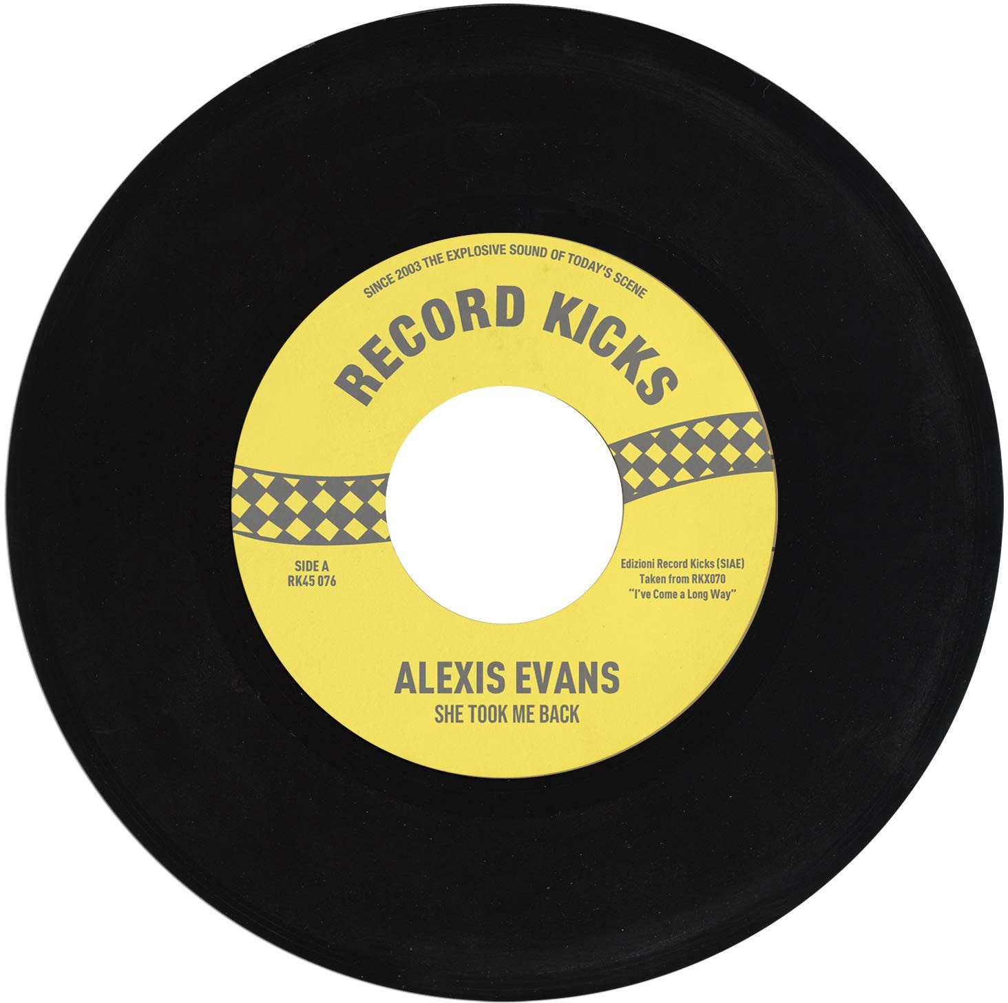 Alexis Evans She Took Me Back/It's All Over Now LP Vinyl NEW