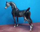 Peter Stone model horse DAH 2013 Fac. Custom Arabian glossy dapple grey NR — photo 6