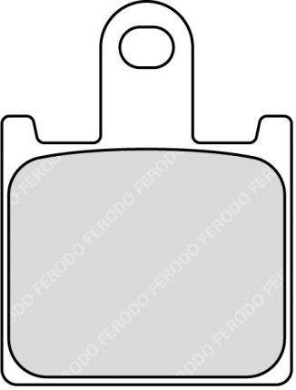 Plaquette de frein métal fritté R90 garniture haut rendement pour étrier course
