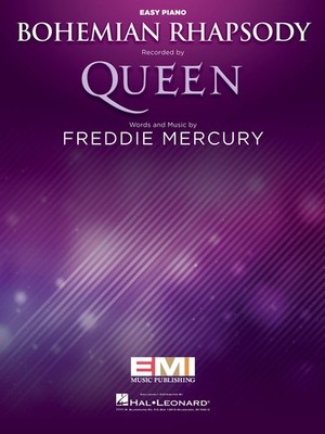 Bohemian Rhapsody Song by Queen for Easy Piano Vocal Sheet Music Chords Lyrics