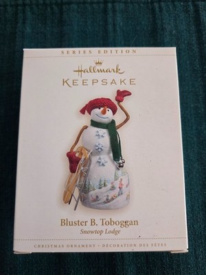 Hallmark Keepsake Ornament Bluster B. Toboggan 2006