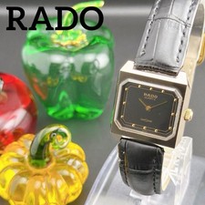 Rado Diastar Tank Black Quartz Men’s Vintage Watch