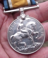 A WW1 BRITISH WAR MEDAL BWM, 52138 PTE. H.H.HOPE. R. IR. RIF. ROYAL IRISH RIFLE.