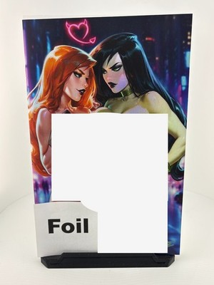 Artist Alley Comics - Dhaxina - Kim Possible & Shego - Naughty FOIL Cover - NM+