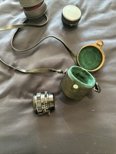 Vintage Super Takumar Lens Pentax With Case - 35mm F/3.5 W/ APS Auto Teleplus 2