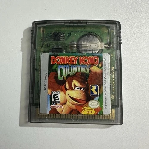 Donkey Kong Country Nintendo Game Boy Color 2000 Authentic Works