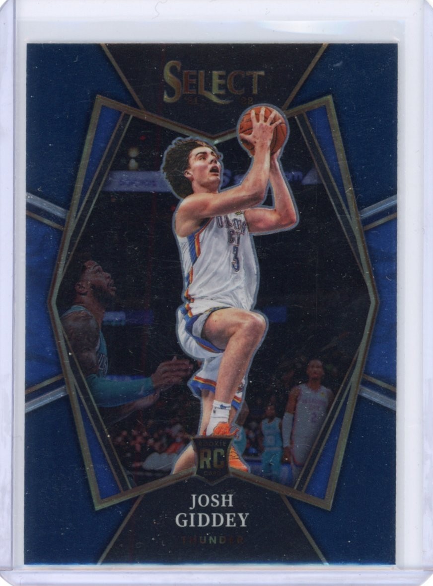 Josh Giddey 2021-22 Select Premier Level RC #143 Oklahoma City Thunder
