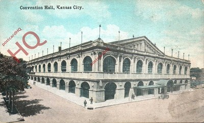 Ansichtskarte ~ Kansas City, Kongresshalle