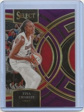 2024 Panini Select Purple Prizm /149 Tina Charles WNBA #107 Premier Dream