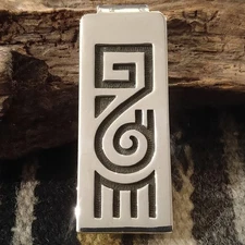 Hopi MoneyClip Vintage Lawrence Saufkie