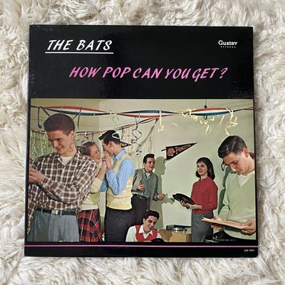 THE BATS How Pop Can You Get LP Gustav 1982 Original Private Power Pop Punk