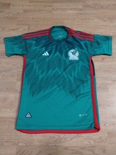Mexico 2022 World Cup Jersey Adidas Authentic Small Slim Fit Selección Mexicana