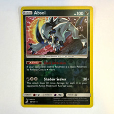 Pokemon TCG Absol SM-Team Up Holo Rare Eng Basic 100HP 88/181 on eBay