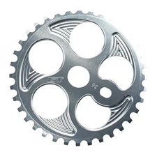 GT 36T Overdrive BMX bicycle chainwheel sprocket SILVER
