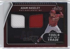 2022 Panini Absolute Tools of the Trade 2 Swatch /199 Adam Haseley #TTT2-AH 11h0