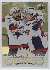 2025-26 Upper Deck Series 1 Compadres Gold 19/25 Alex Ovechkin Tom Wilson #CM-13