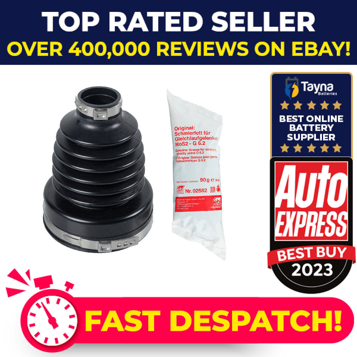 CV Joint Boot 173577 Febi C.V. Driveshaft Gaiter 1804521 1804521SK1 1804523SK3