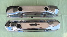 Mopar Vintage 1970s Direct Connection Chrome Big Block Valve Covers 383 400 440