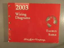 2003 Ford Taurus Sable Factory Wiring Diagrams