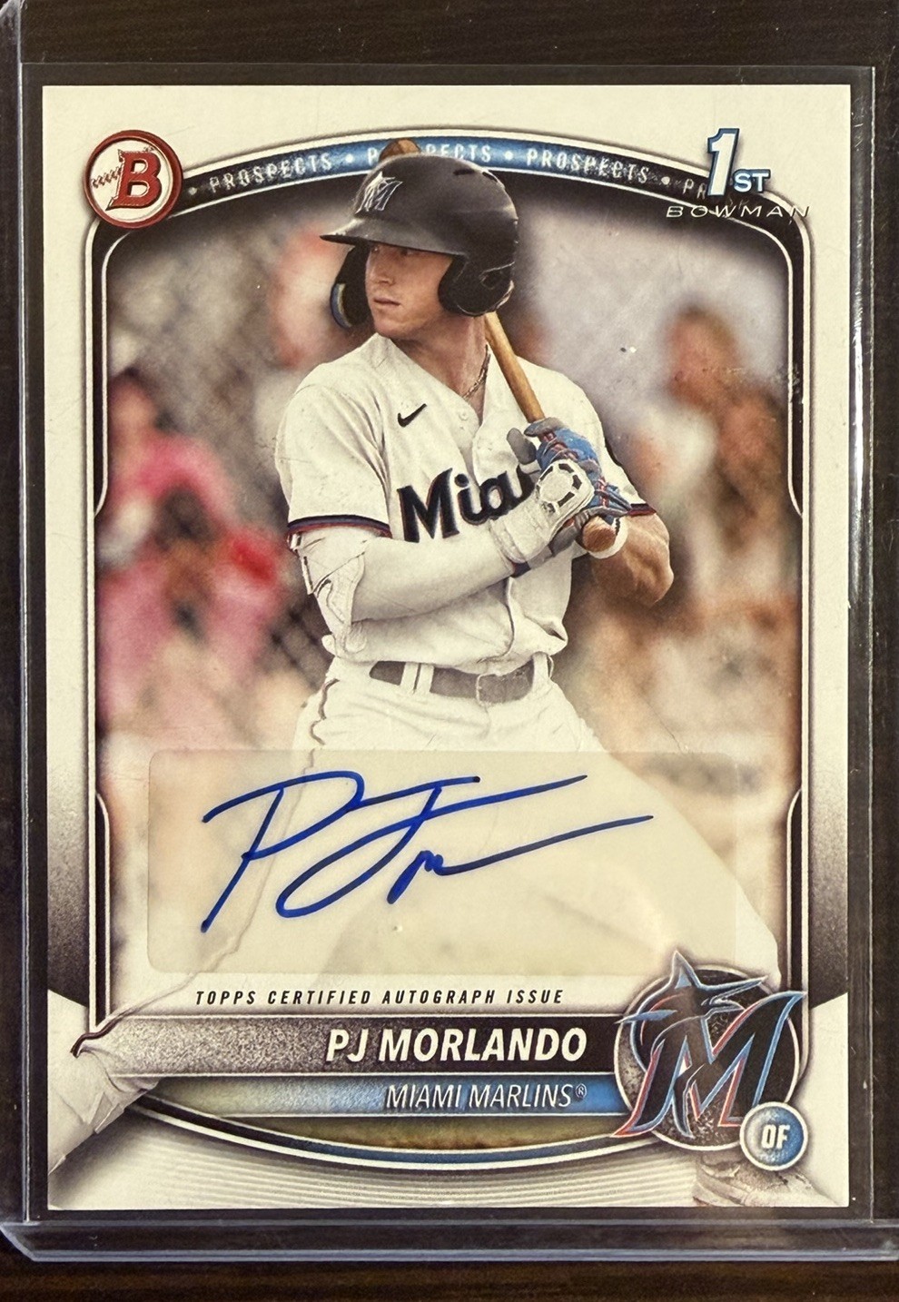 💎 2025 Bowman - PJ Morlando "Auto" #BPA-PM (AU, RC) 1st