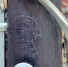 Clarinetto vintage Buescher True Tone Bb LP giunto superiore ca. Legno 1911