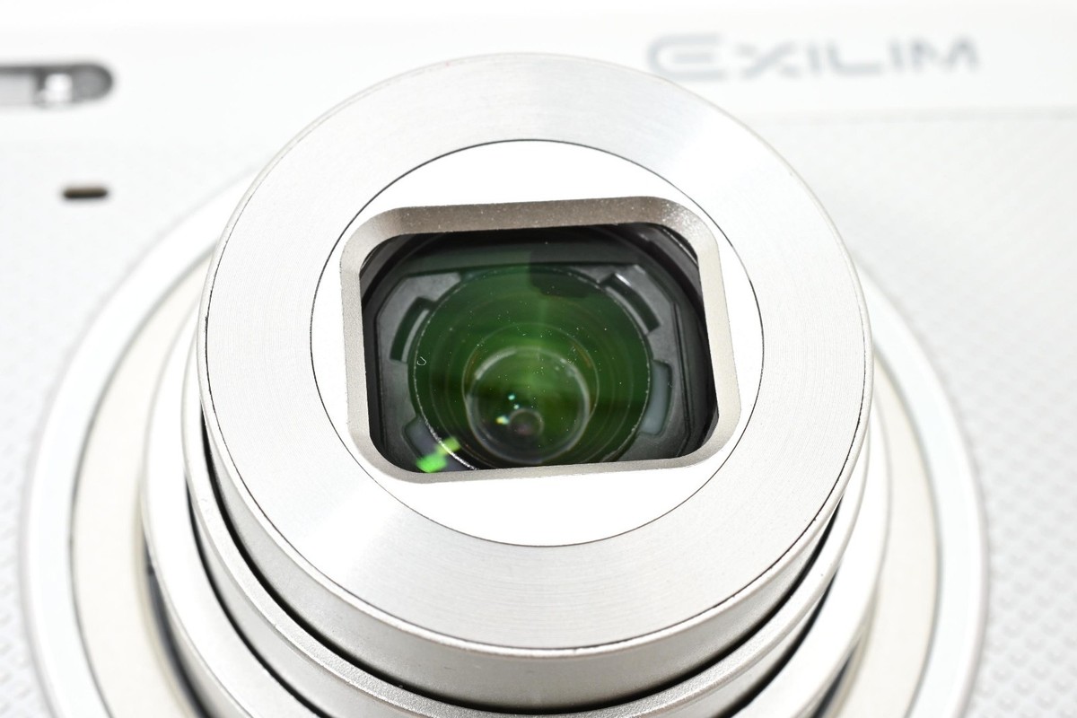 CASIO EXILIM EX-ZR70 White High Speed Digital Camera 12.1MP 6x