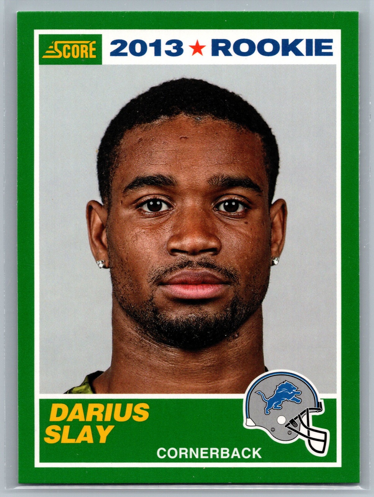 2013 Score #342 Darius Slay Detroit Lions RC Rookie