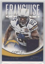 2013 Score Franchise Fabrics Antonio Gates #AG HOF a8r