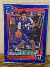 2021-22 JASON PRESTON /49 PANINI DONRUSS INFINITE RATED ROOKIE RC #210