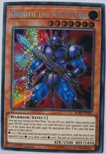 Yugioh 1x Orgoth the Relentless BLRR-EN001 Secret Rare 1st Edition Near Mint