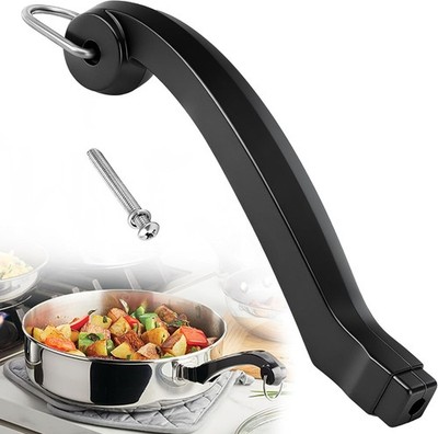 Durable Black Replacement Handle for 8.5, 10.5 & 12 Quart Faber-Ware Pans