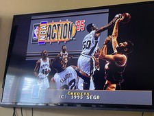 NBA Action '95 Starring David Robinson (Sega Genesis, 1995) -- COMPLETE