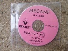 CD MANUEL REPARATION SCHEMA ELECTRIQUES  RENAULT MEGANE 2  - 06/ 2004 7711329316