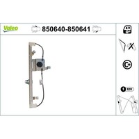 1X Fensterheber Valeo 850640 Passend FüR Renault
