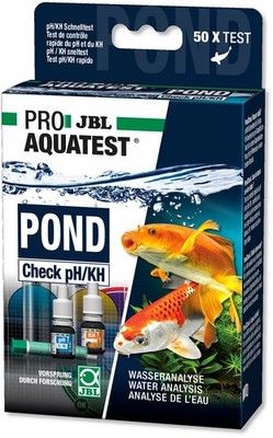 JBL PROAQUATEST POND Check pH / KH Schnelltest Wasser Test Koi Teich Gartenteich