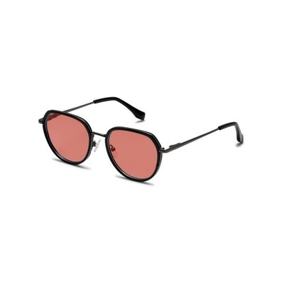 BRADDELL FL-41 Rose Tinted Migraine Light Sensitivity Glasses for