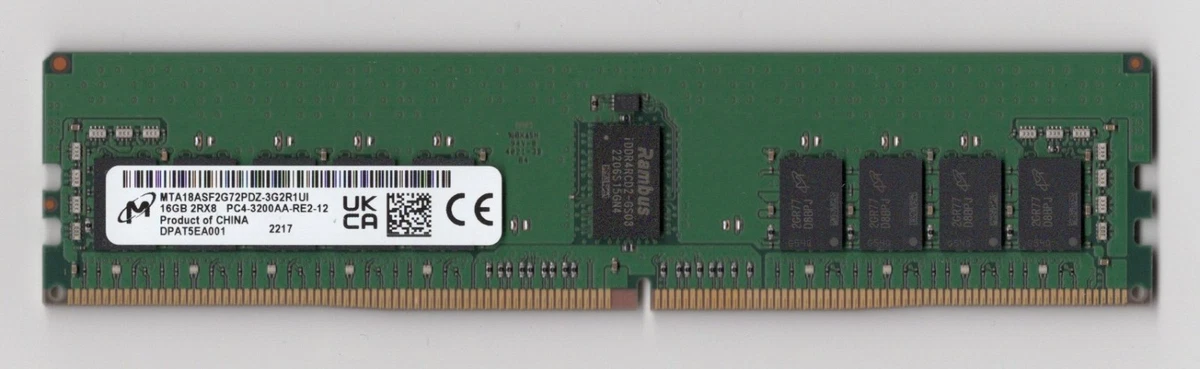 Micron DDR4 SDRAM 16 GB Total Capacity Memory (RAM) for sale | eBay