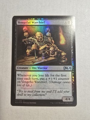 Vengeful Warchief Core Set 2020 Foil